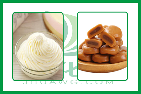 司盤在淡奶油和太妃糖的應(yīng)用