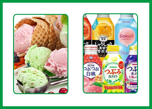 冰淇淋和飲料